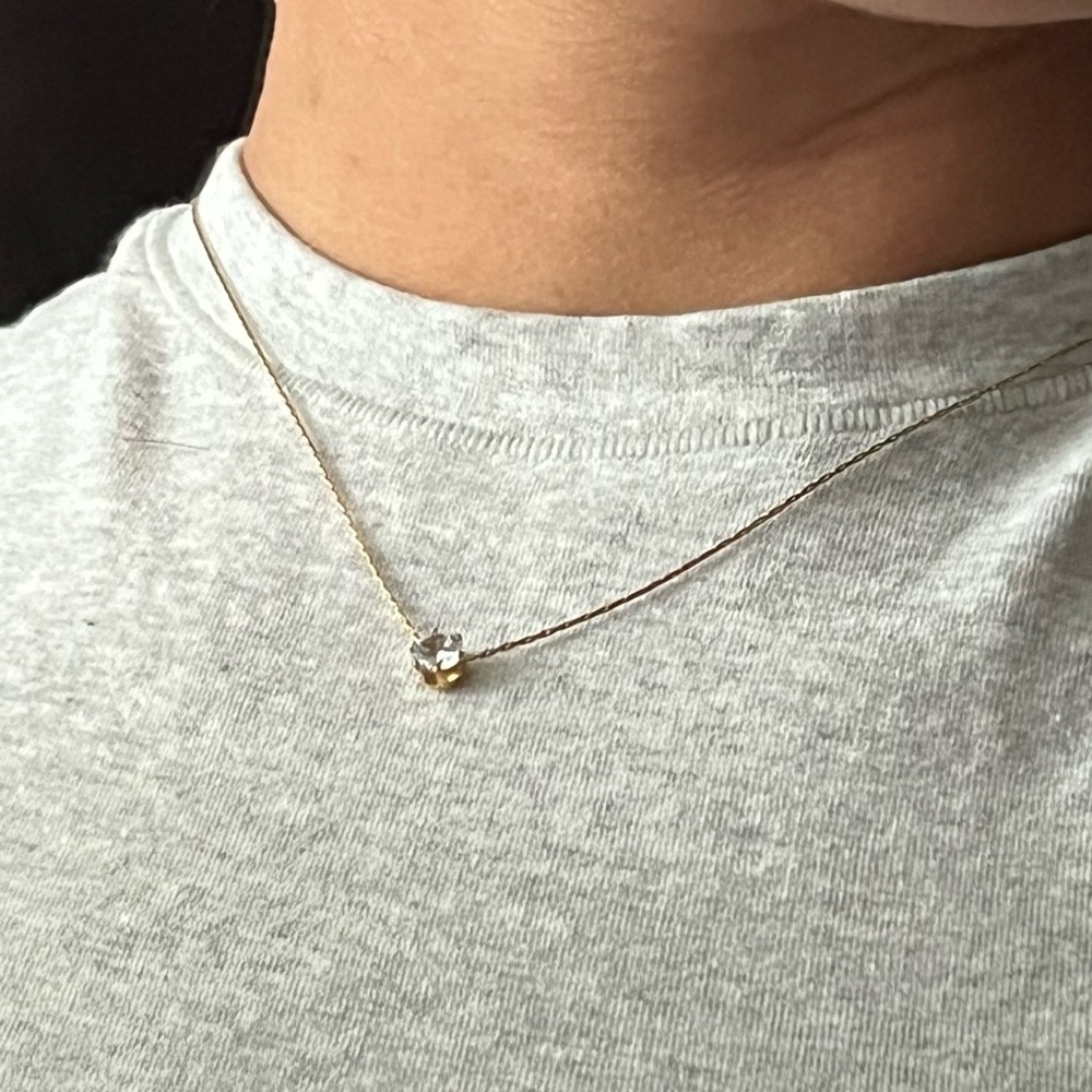 Stainless steel dainty necklace